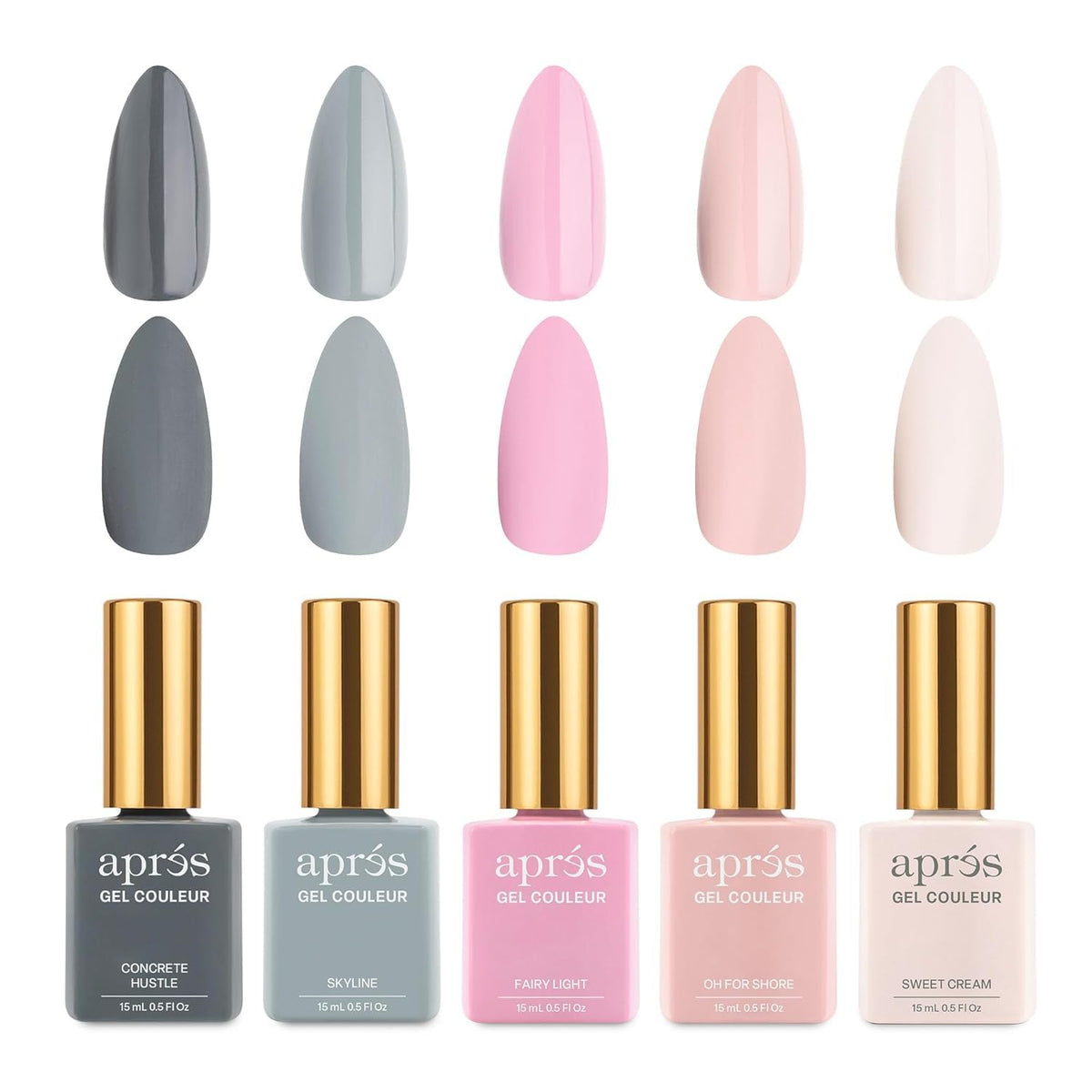 APRÉS Gel Couleur Gel Nail Polish Combo Set
