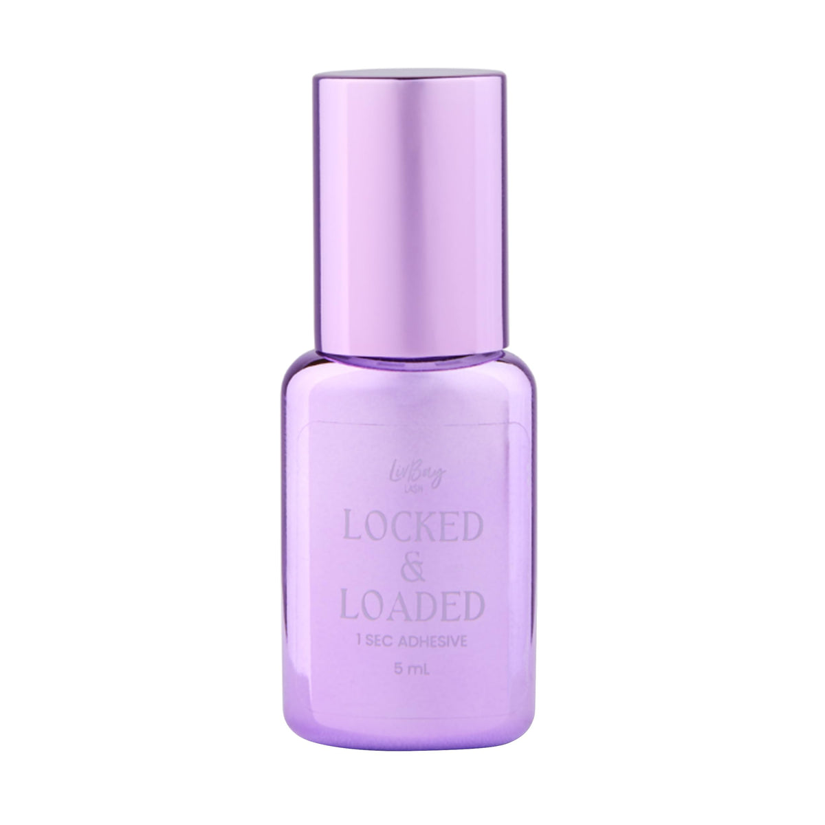 LivBay Locked & Loaded Professional Lash Adhesive, 1-Second Drying, 5ml