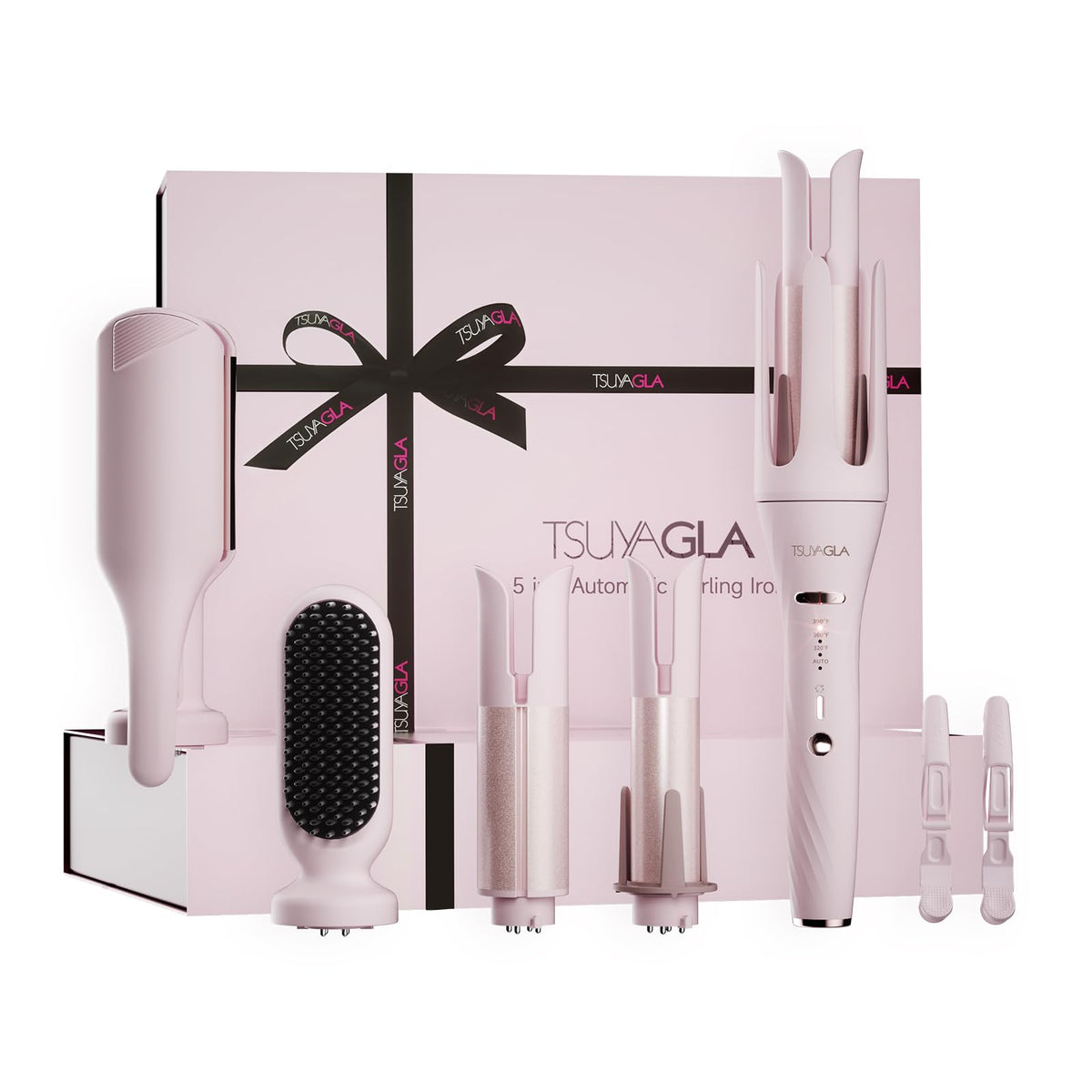 Pink Multi-Function Hair Styling Tool Set