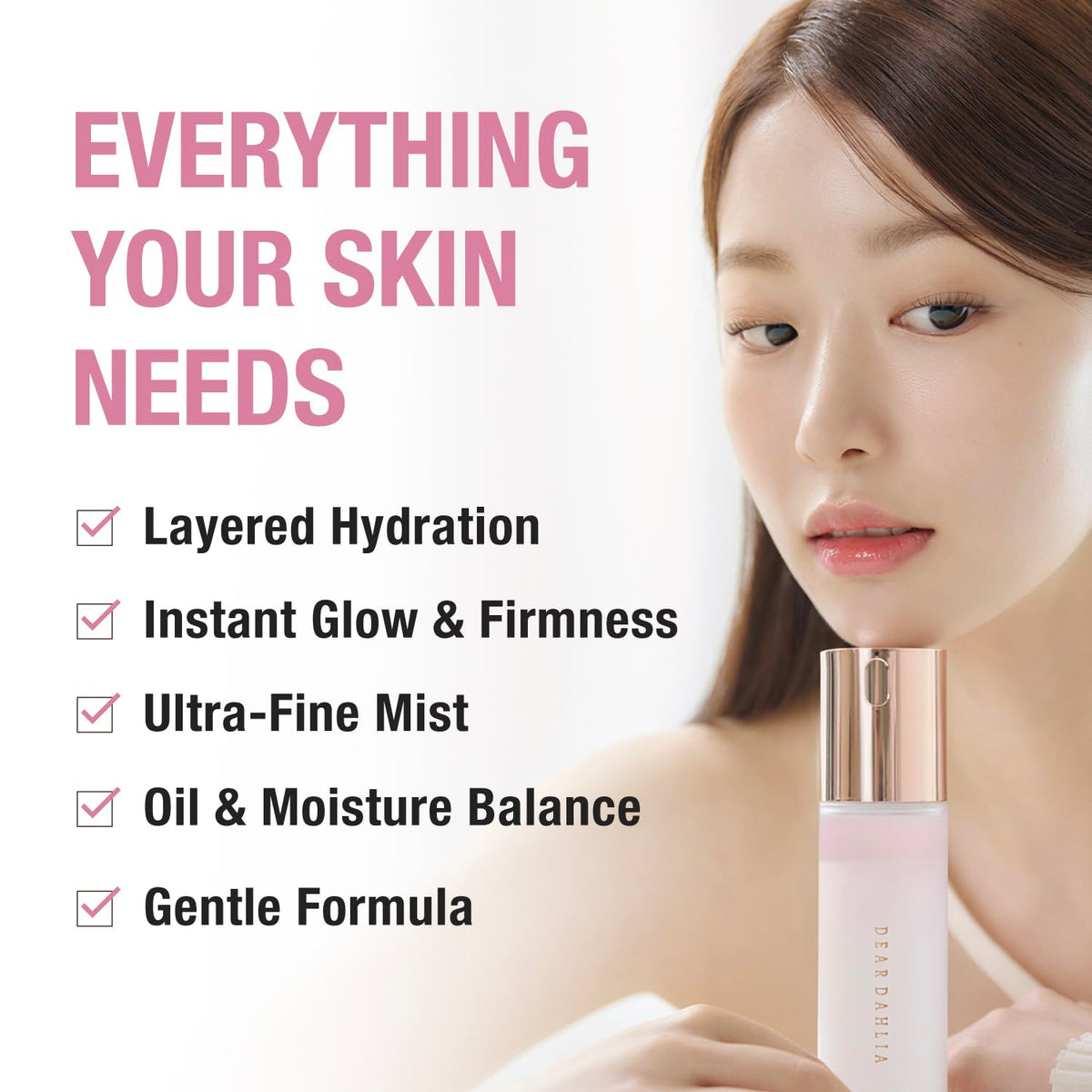 DEAR DAHLIA Endless Skin Cream Mist Dual-Layer Hydrating Face Mist