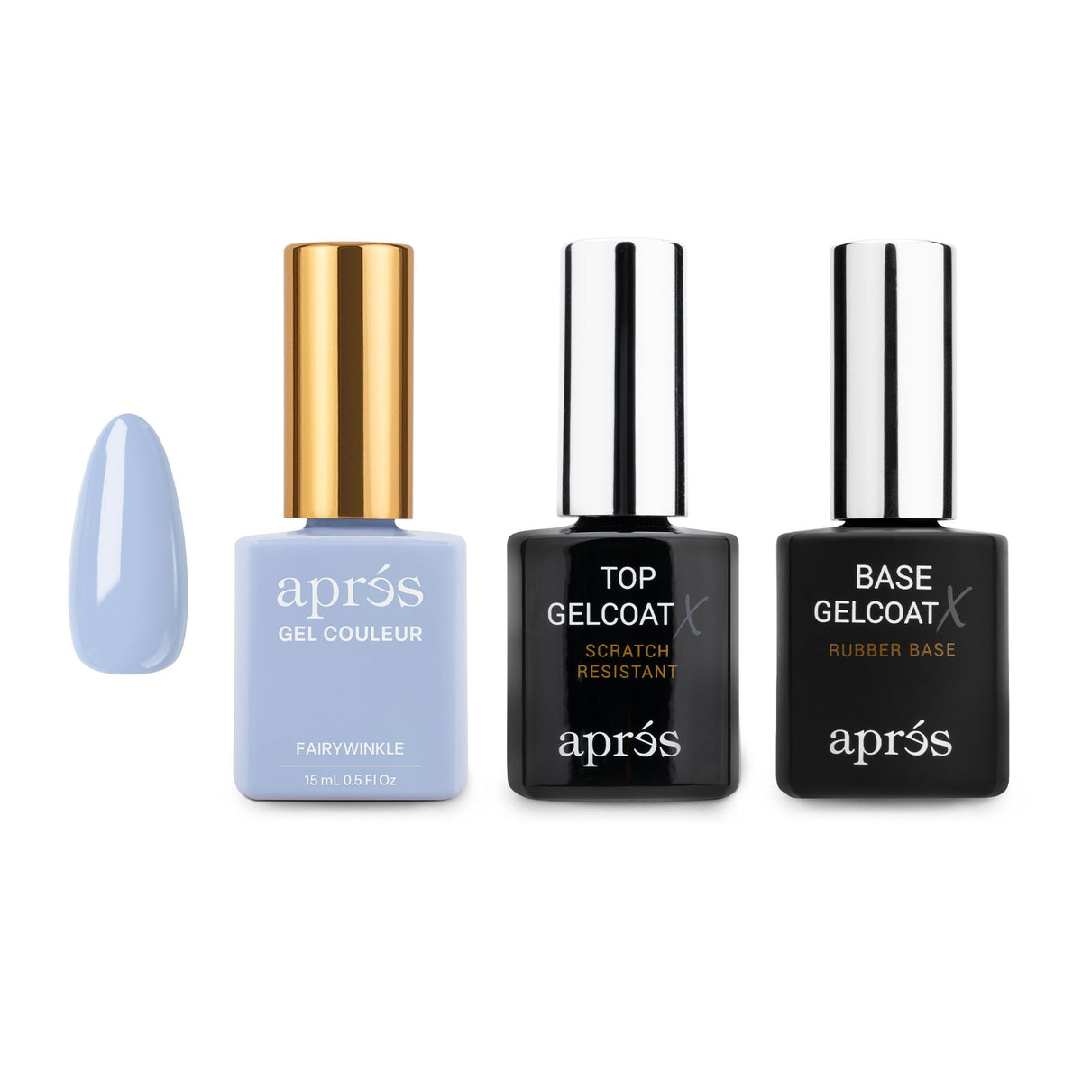 APRÉS Gel Couleur Trio Gel Nail Polish Set