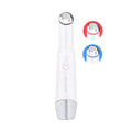 White Heated Eye and Face Wand with Vibration and LED