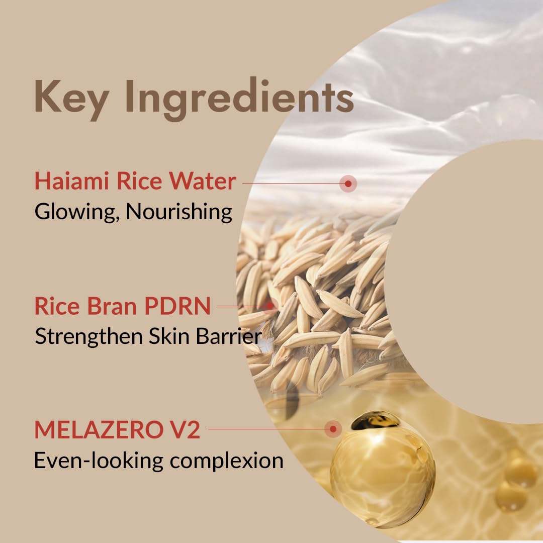MIZON Rice Water Milky Glow Toner with Niacinamide & Ceramides