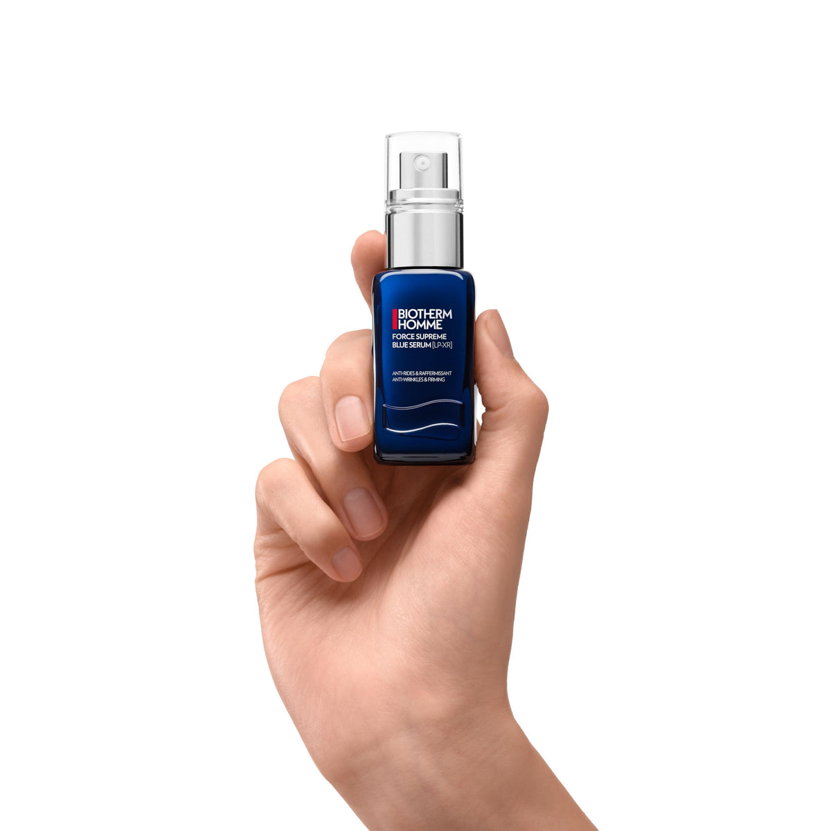 Biotherm Force Supreme Blue Serum for Men, Anti-Aging Facial Serum, 2.03 Fl Oz