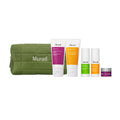 Murad Core Essentials Trial Kit, 5-Piece AM/PM Skincare Set with Travel Pouch