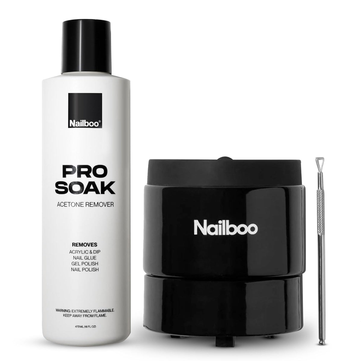 Nailboo Electric Acetone Soak Bowl for Nail Polish Removal