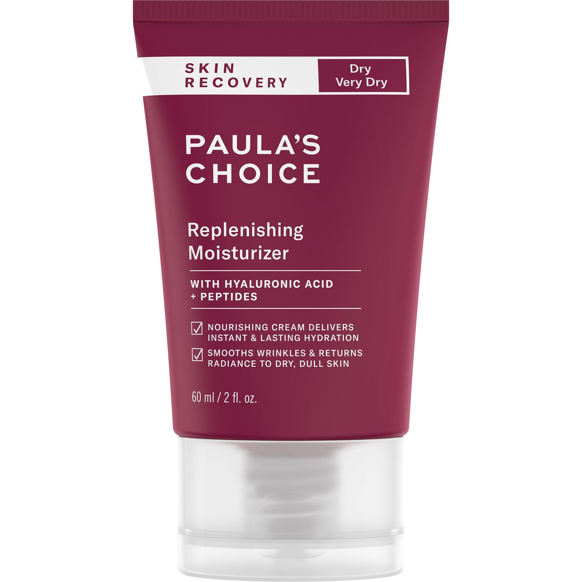 Paula's Choice SKIN RECOVERY Face Moisturizer with Hyaluronic Acid & Peptides