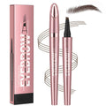 Microblading Eyebrow Pen with 4-Point Tip, Waterproof Natural Brow Makeup