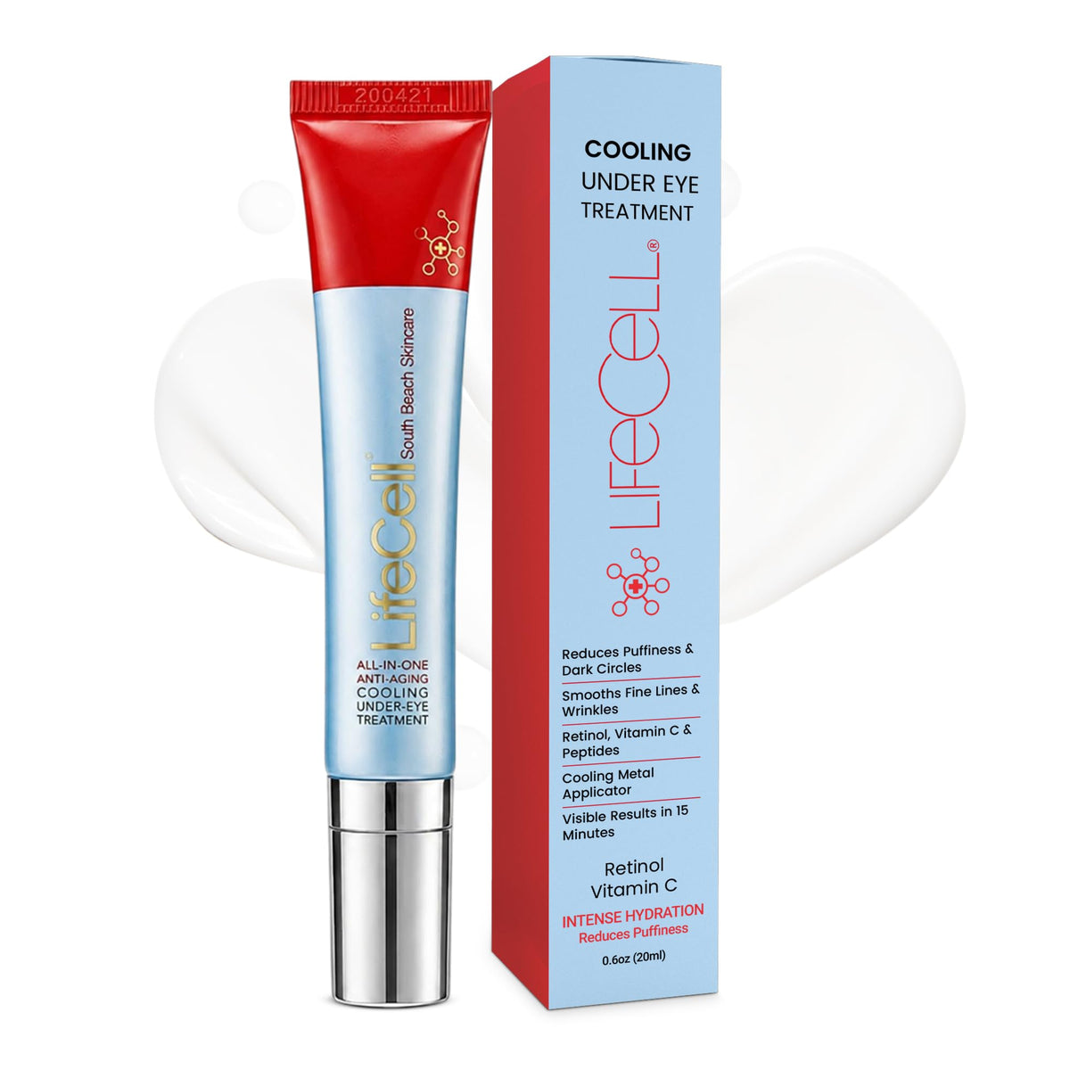 LifeCell All-in-One Anti-Aging Under Eye Cream with Retinol