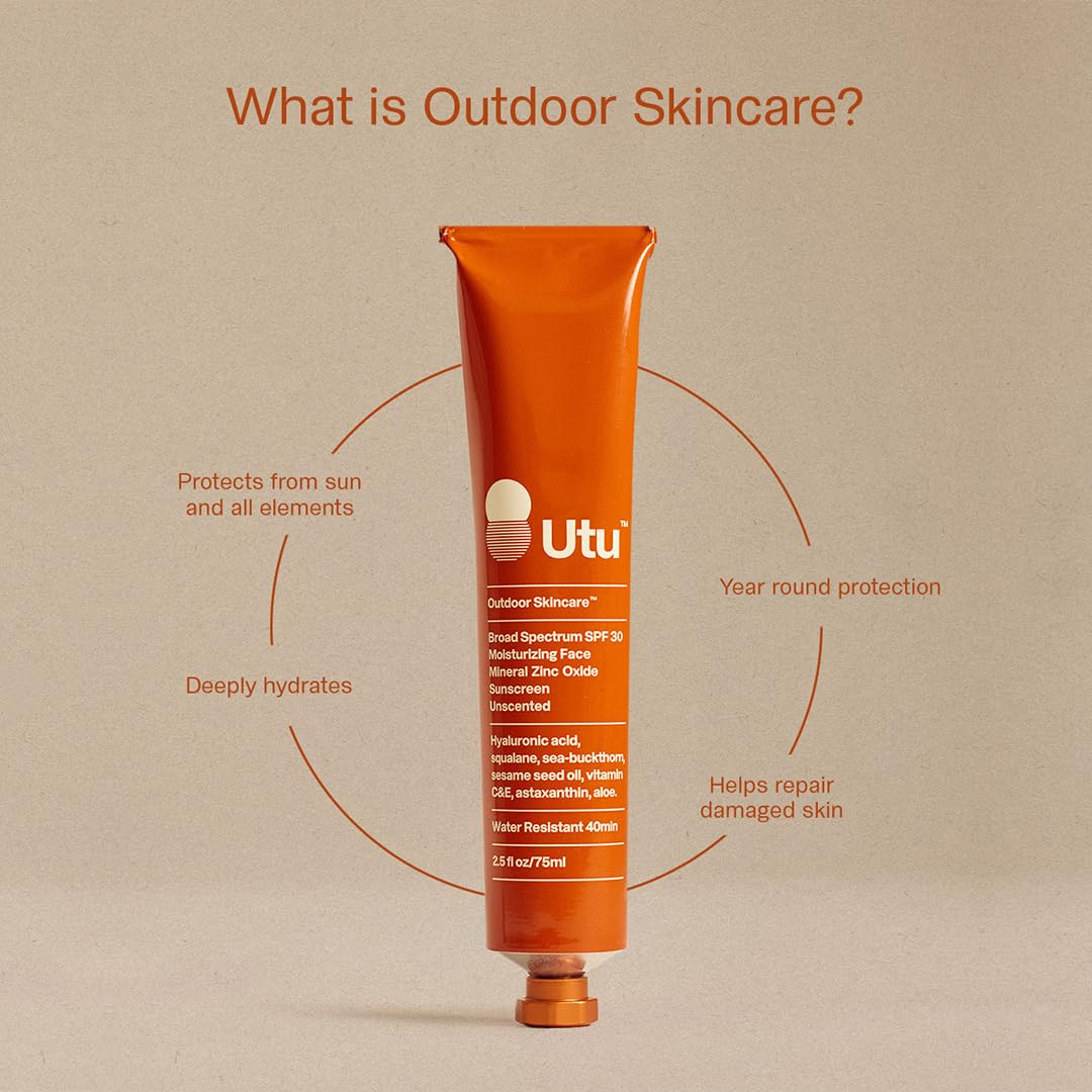 UTU SPF30 Daily Moisturizing Mineral Face Sunscreen