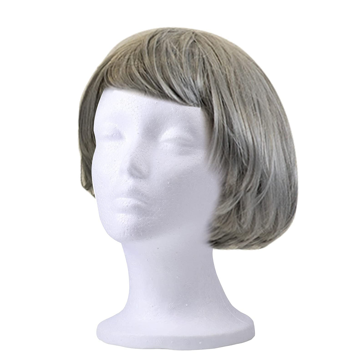 Foraineam Foam Mannequin Wig Heads, 3-Piece Female Display Stands