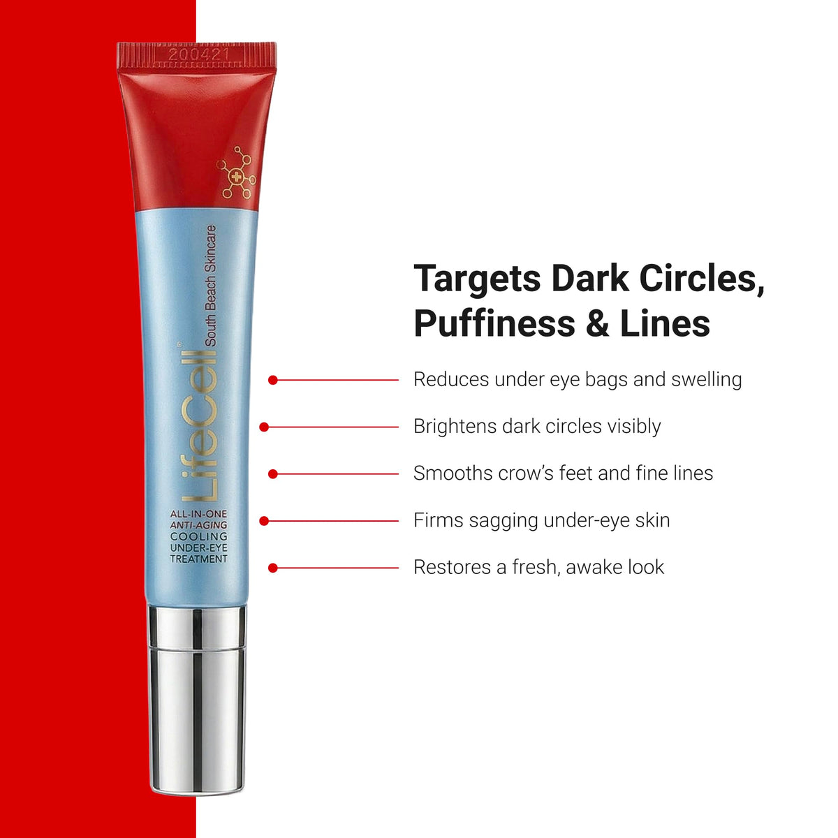 LifeCell All-in-One Anti-Aging Under Eye Cream with Retinol