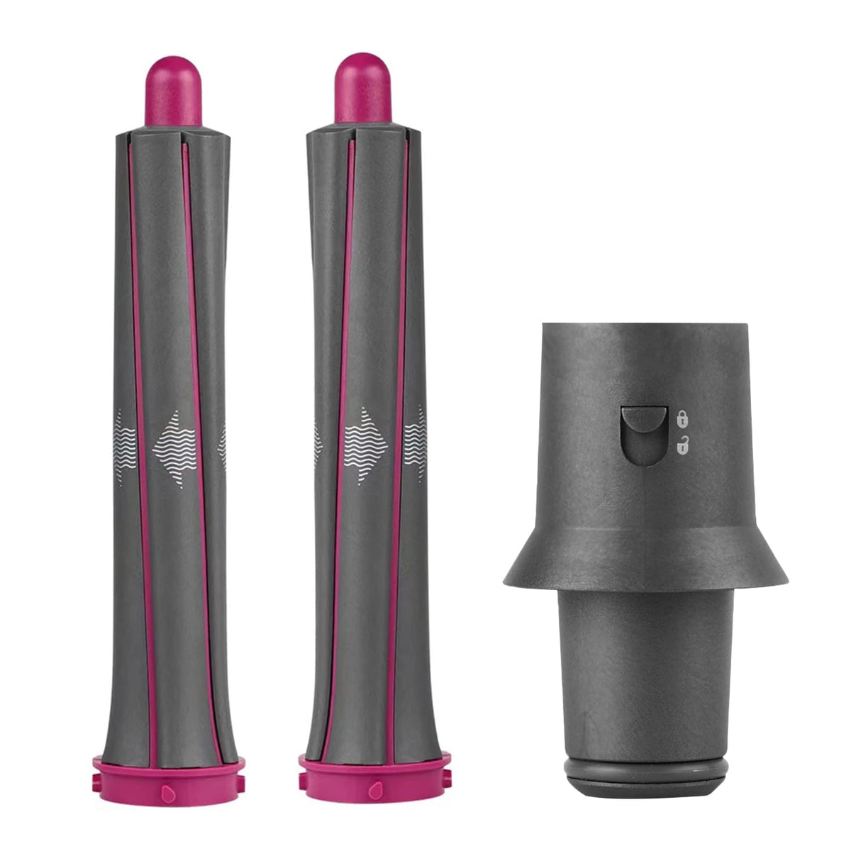 1.2"/30mm Long Curling Barrels with Adapter for Dyson Airwrap HS01 HS05