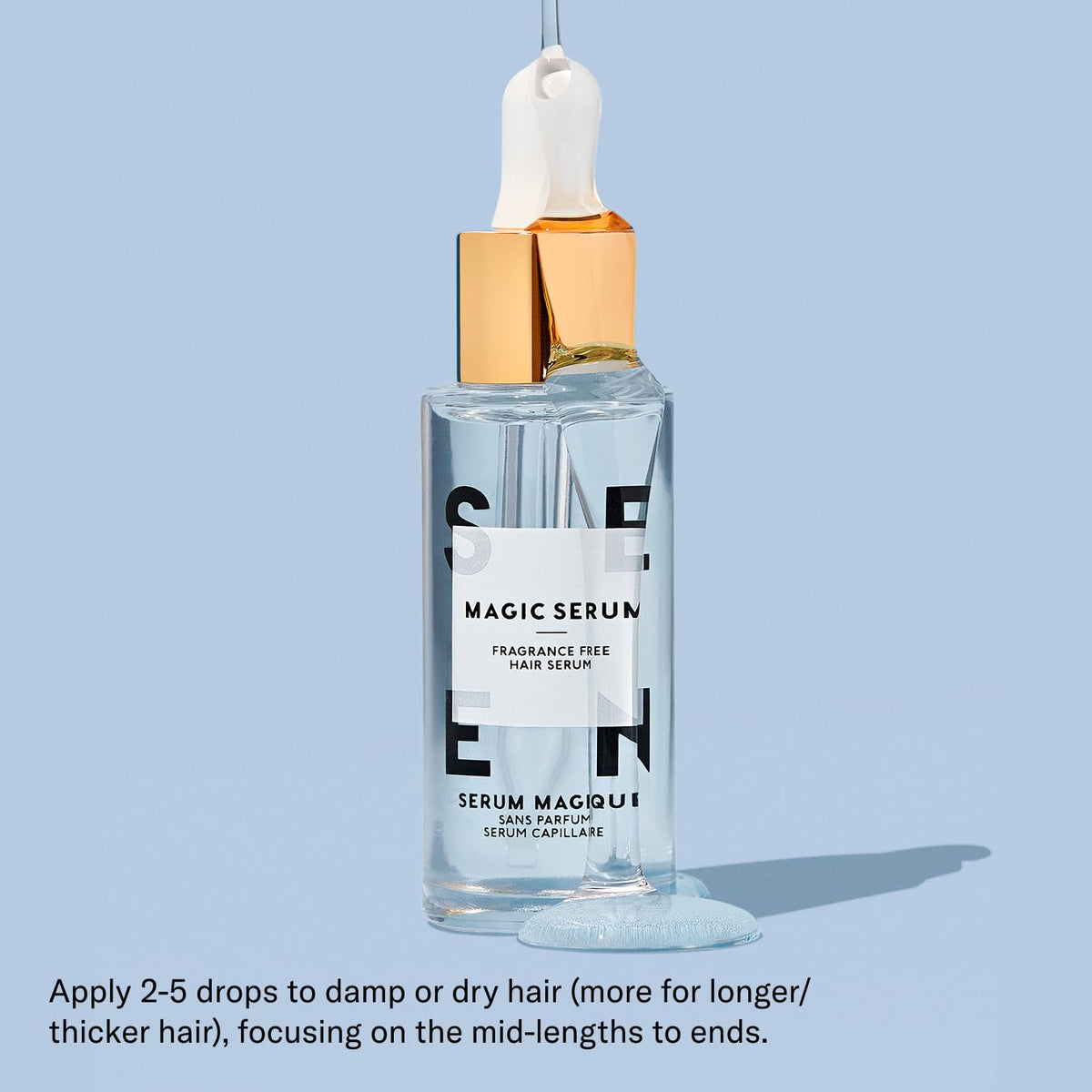 SEEN Magic Serum Fragrance-Free Non-Comedogenic Hair Serum