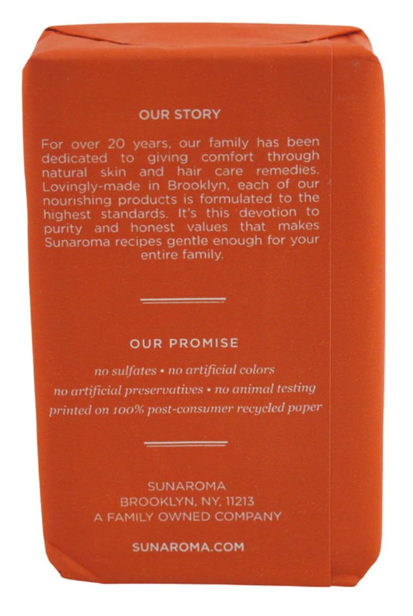 Sunaroma Coconut Soap Bars with Shea Butter and Milk Protein, 8 oz Each