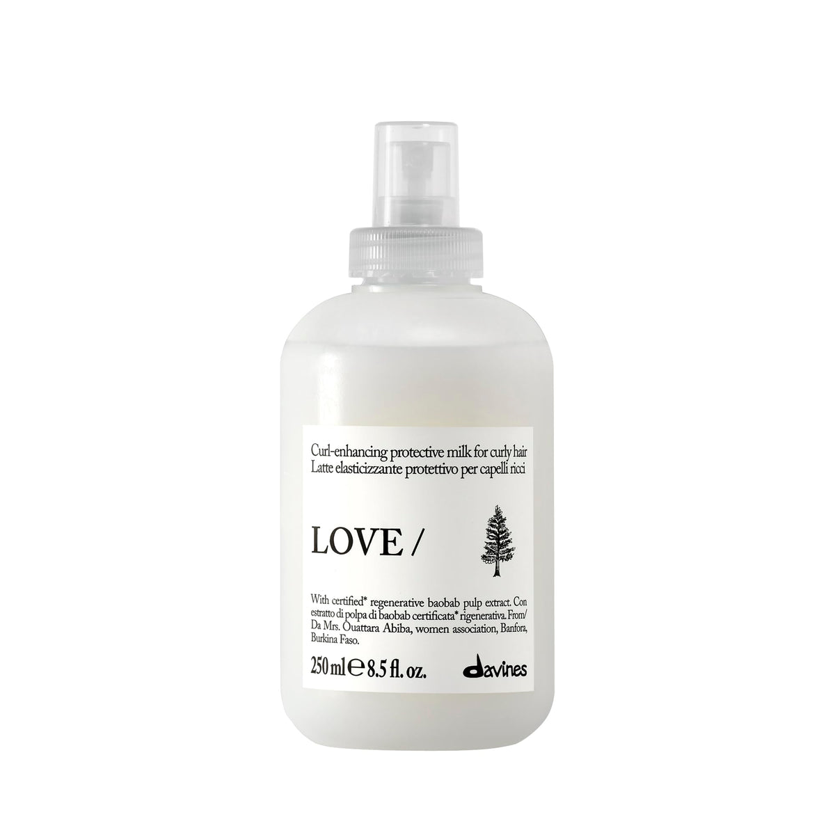 Davines LOVE CURL Enhancing Milk for Curly and Wavy Hair, 8.5 fl oz