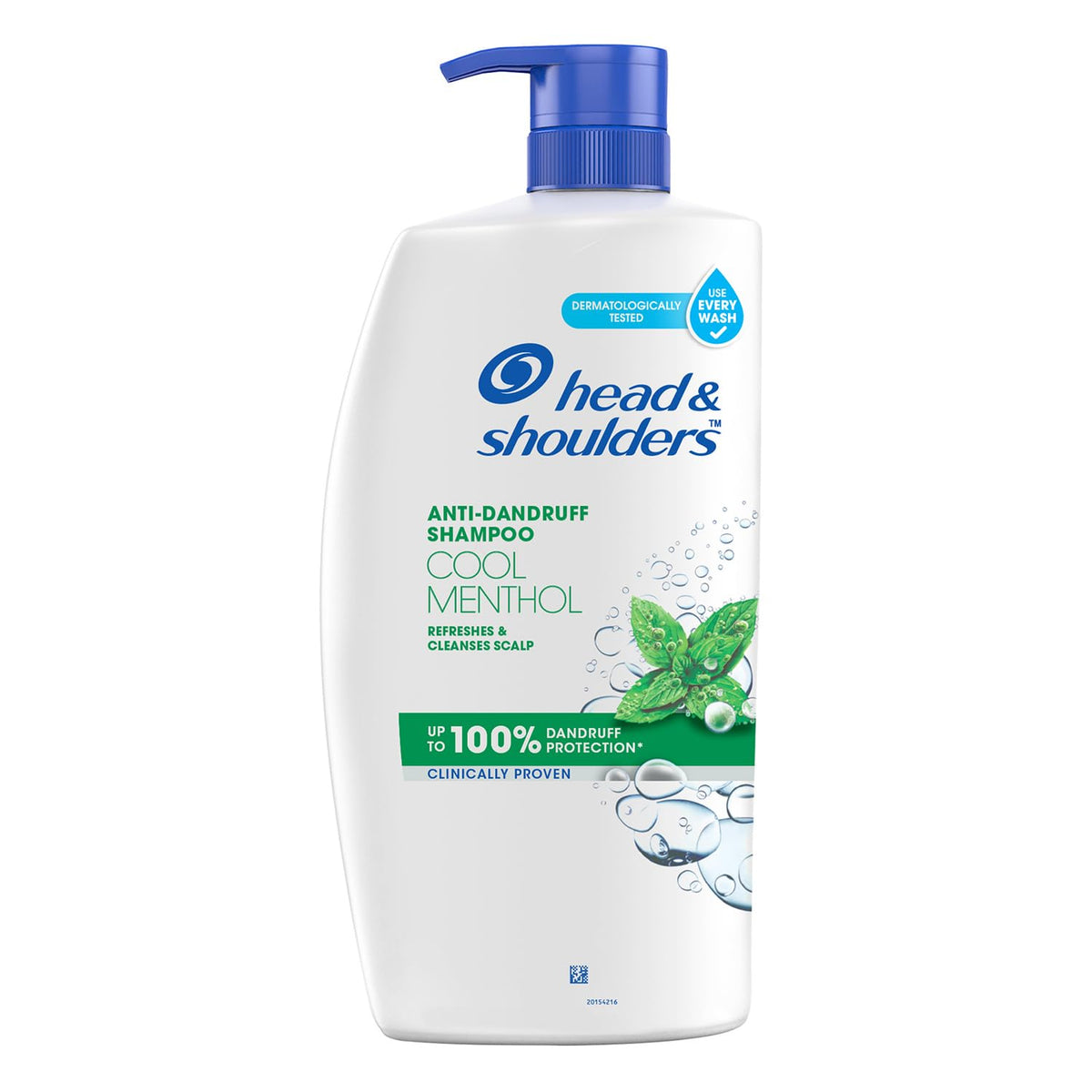 Head & Shoulders Anti-Dandruff Shampoo with Cool Menthol, 1L