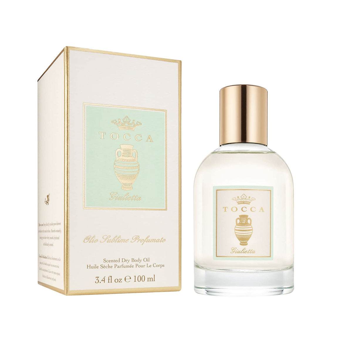 TOCCA Scented Dry Body Oil for Skin and Hair