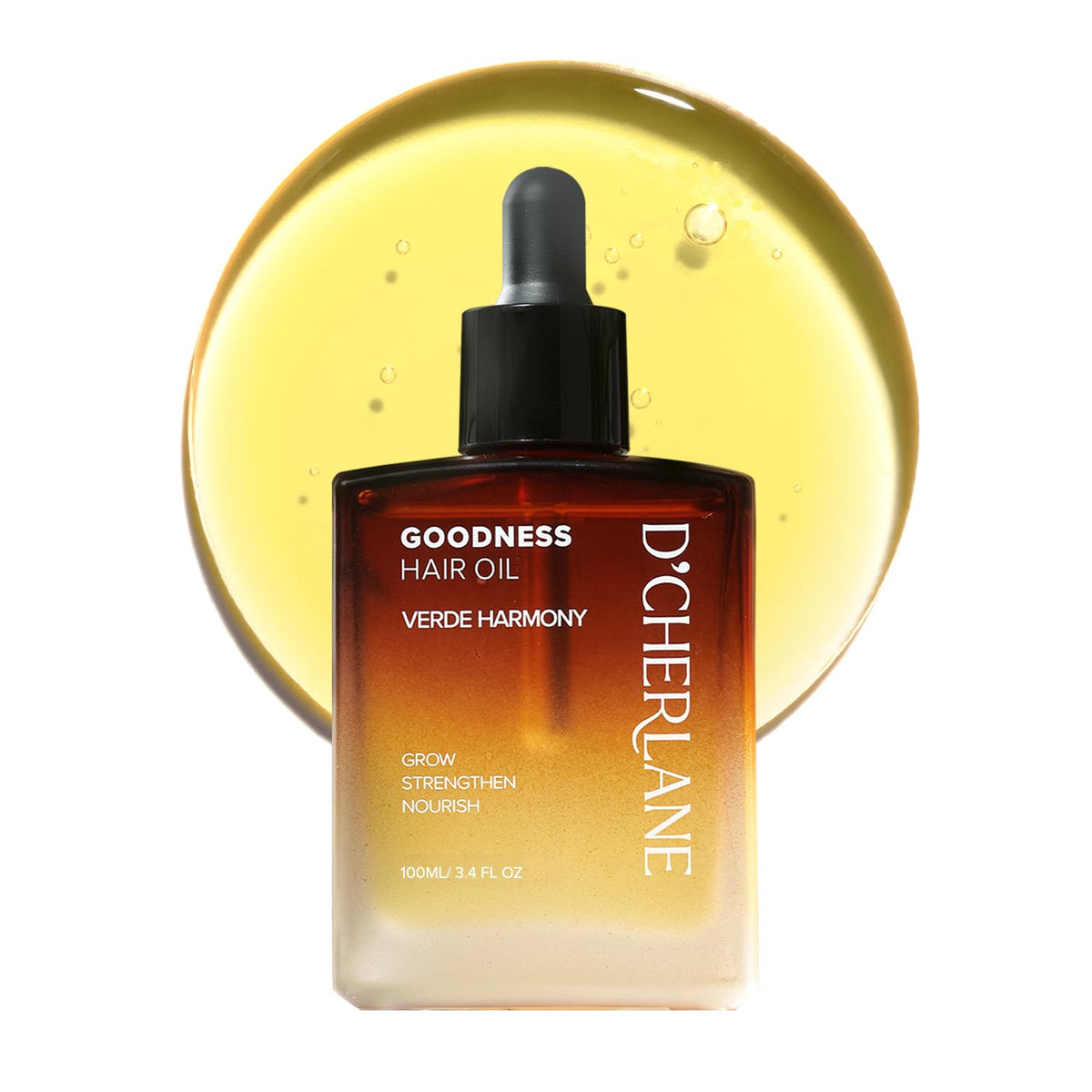 D'Cherlane Hair Growth Oil Scalp Treatment with Rosemary & Botanical Oils