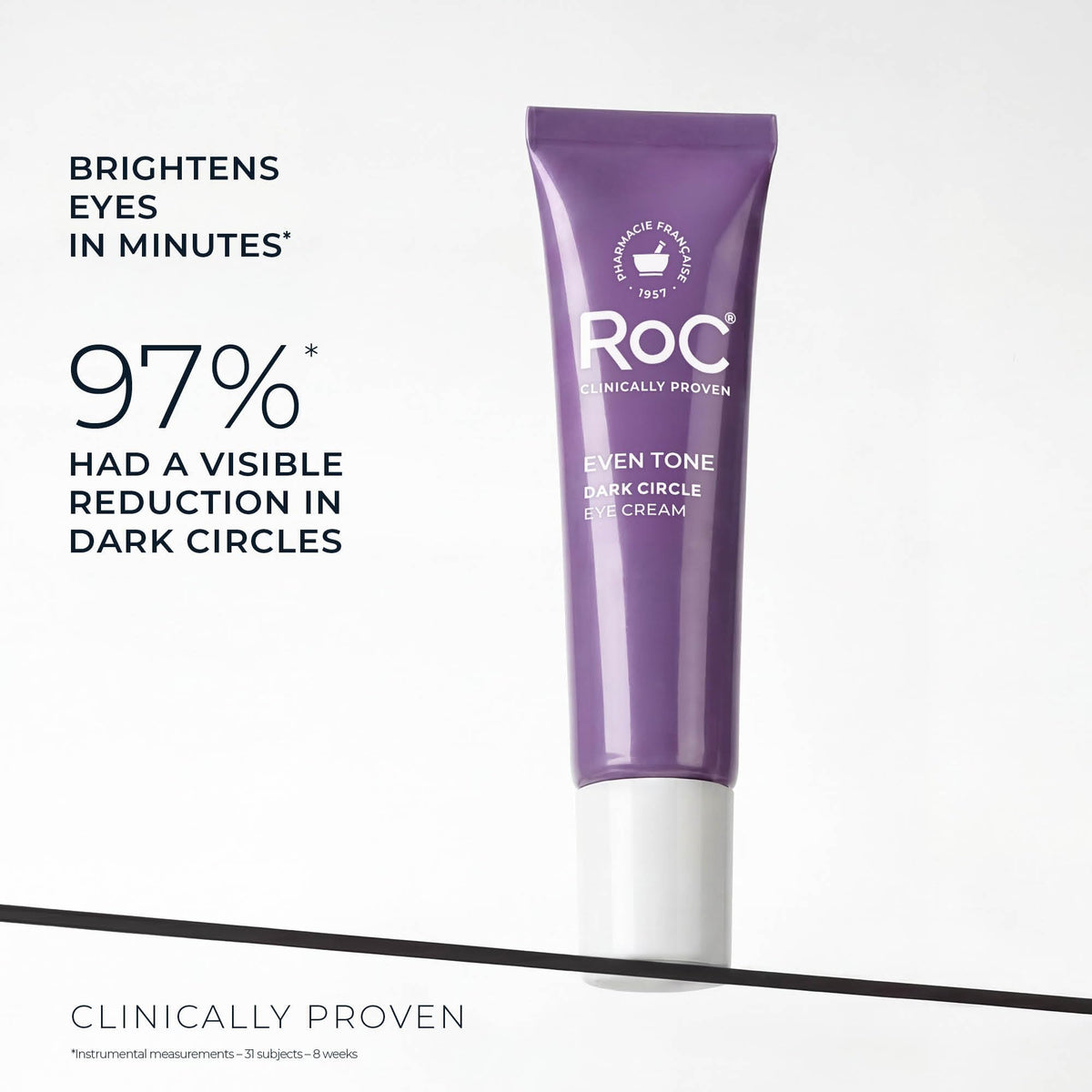 RoC Multi Correxion 5-in-1 Anti-Aging Eye Cream, 0.5 oz with Night Cream Packette