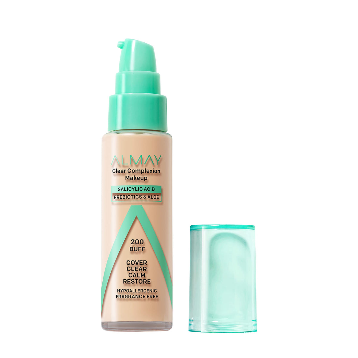 Almay Clear Complexion Acne Foundation Makeup, Medium Coverage, Soft Matte Finish