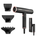 Surfit 110K RPM Ionic Hair Dryer with Diffuser, Foldable Travel Blow Dryer