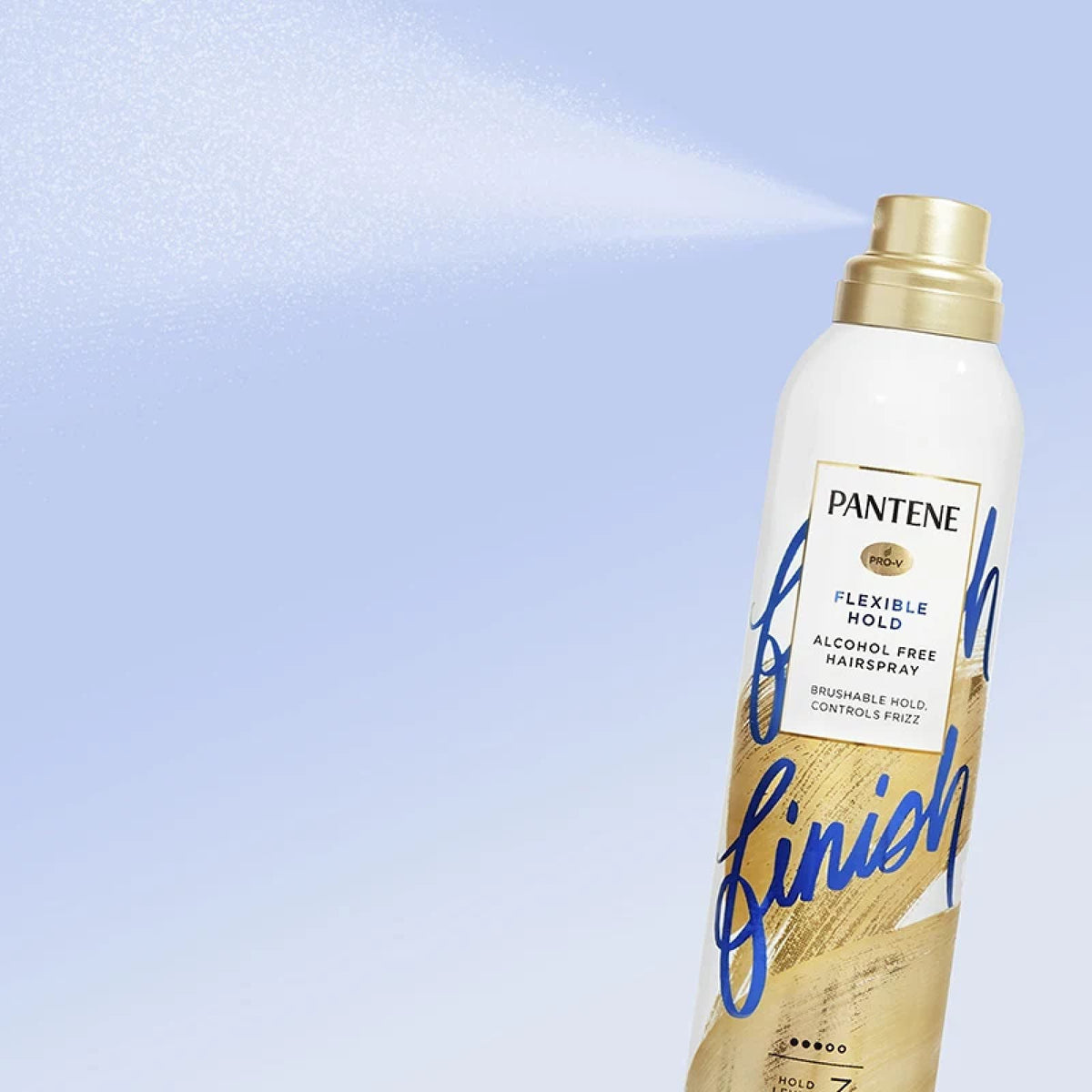 Pantene Unscented Air Spray Hair Spray, Brushable Strong Hold
