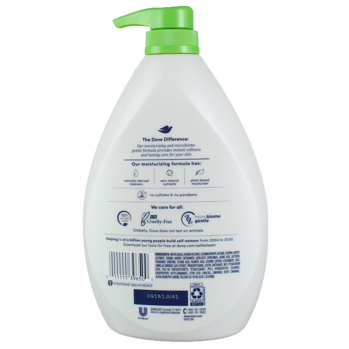 Dove Liquid Body Wash for Daily Bathing