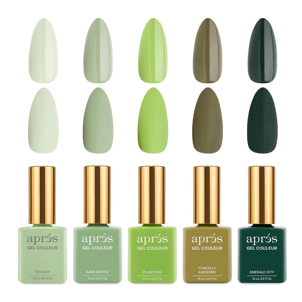 APRÉS Gel Couleur Gel Nail Polish Combo Set