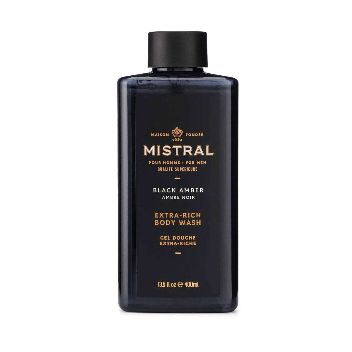 Mistral 2-in-1 Men's Body Wash & Shampoo, 13.5 oz