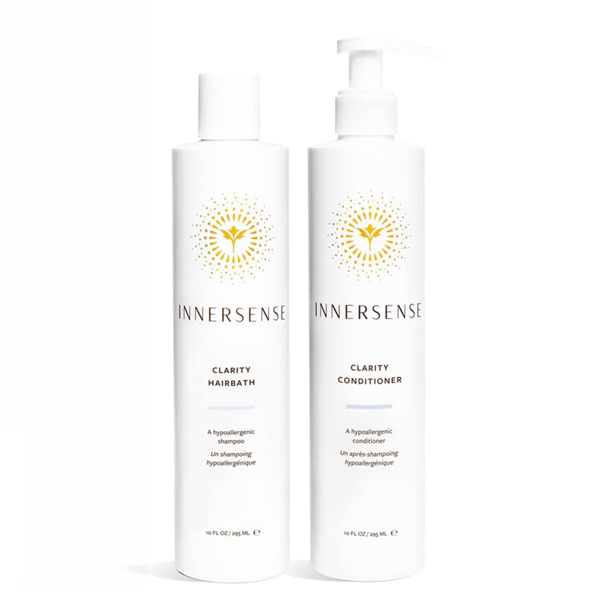 Innersense Organic Beauty Clear + Calm Hypoallergenic Hairbath + Conditioner Duo