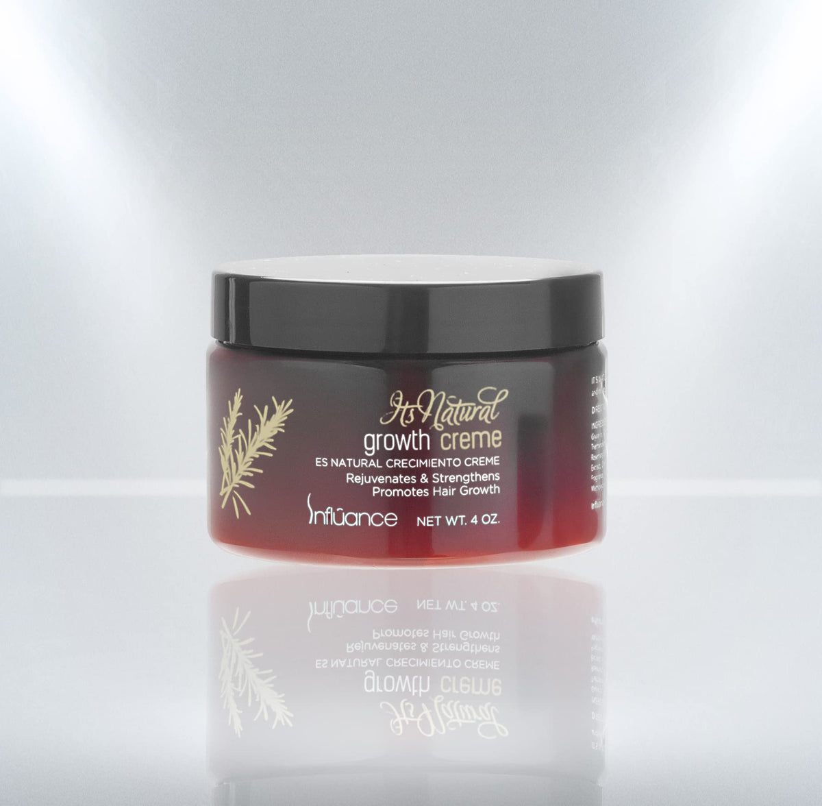 It’s Natural Growth Creme for Hair Strength, Shine & Softness, 4 Ounce