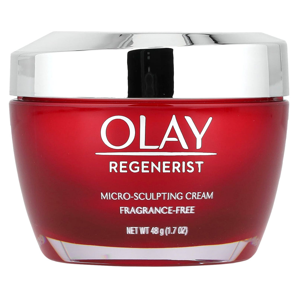 Olay, Regenerist, Micro-Sculpting Cream, Fragrance-Free, 1.7 oz (48 g)
