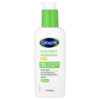 Cetaphil, Daily Facial Moisturizer with Sunscreen, SPF 15, Fragrance Free, 4 fl oz (118 ml)