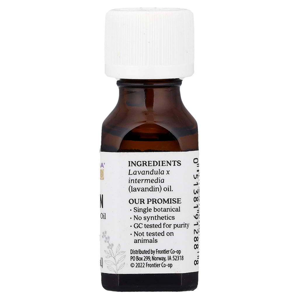 Aura Cacia, Pure Essential Oil, Lavandin, 0.5 fl oz (15 ml)