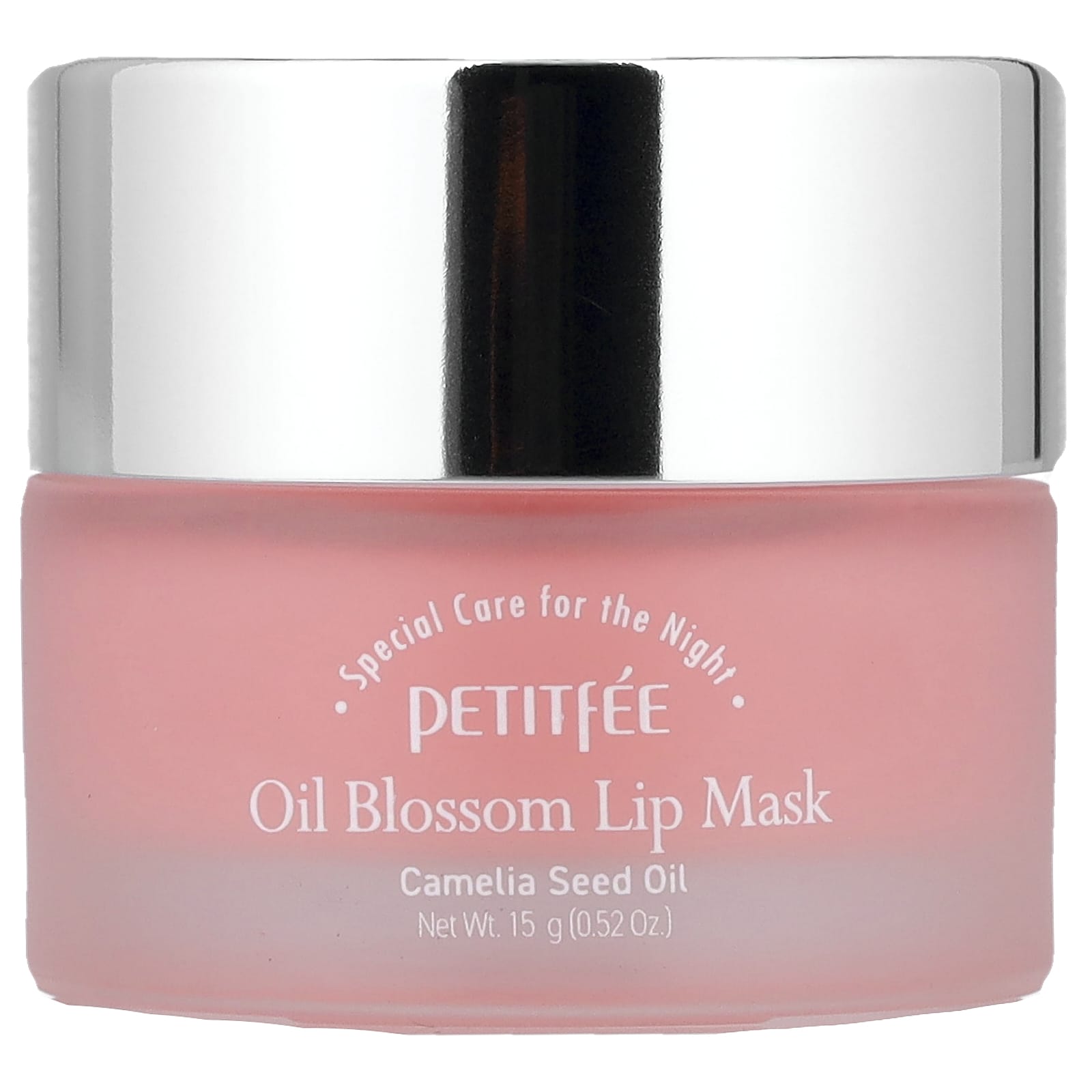 Petitfee, Oil Blossom Lip Mask, Camelia Seed Oil, 0.52 oz (15 g)