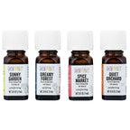 Aura Cacia, Journey Kit, Essential Oil Diffusion Blends, 4 Bottles, 0.25 fl oz (7.4 ml) Each