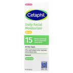 Cetaphil, Daily Facial Moisturizer with Sunscreen, SPF 15, Fragrance Free, 4 fl oz (118 ml)