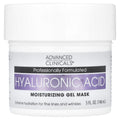 Advanced Clinicals, Hyaluronic Acid, Moisturizing Gel Beauty Mask, 5 fl oz (148 ml)