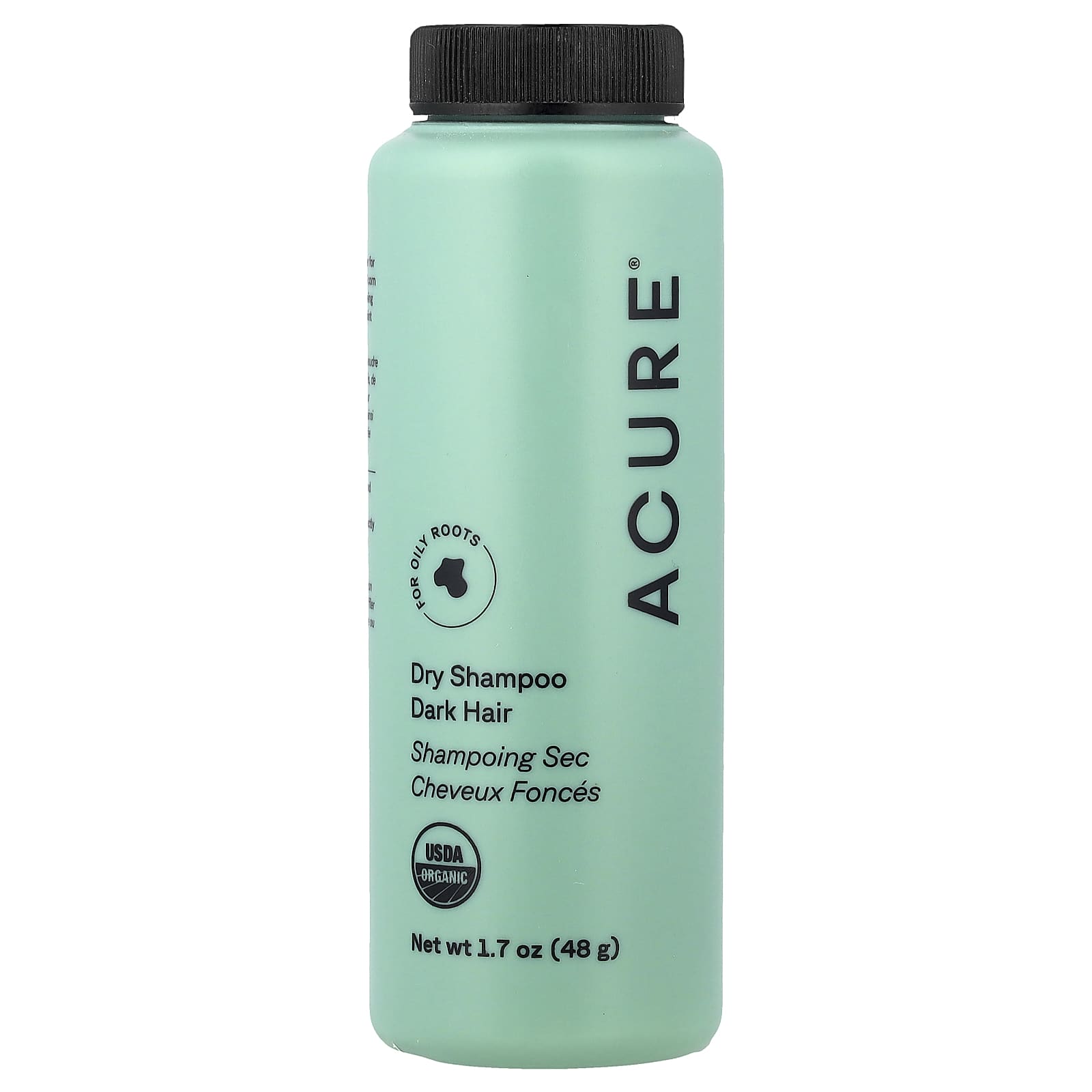 ACURE, Dry Shampoo, Dark Hair, For Oily Roots, 1.7 oz (48 g)