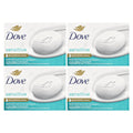 Dove, Beauty Bar Soap, Sensitive Skin, Fragrance Free, 4 Bars, 3.75 oz (106 g) Each
