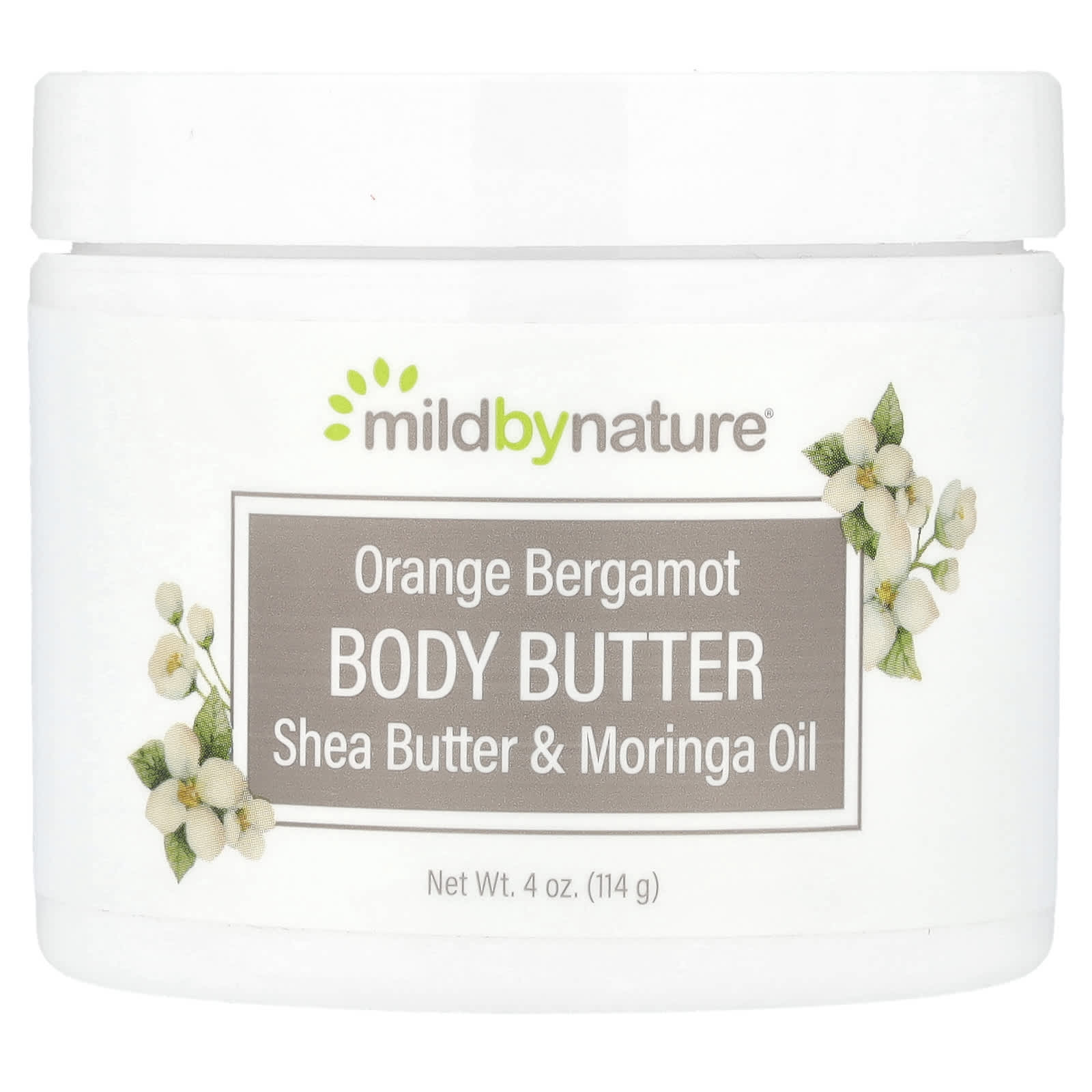 Mild By Nature, Orange Bergamot Body Butter, 4 oz (114 g)