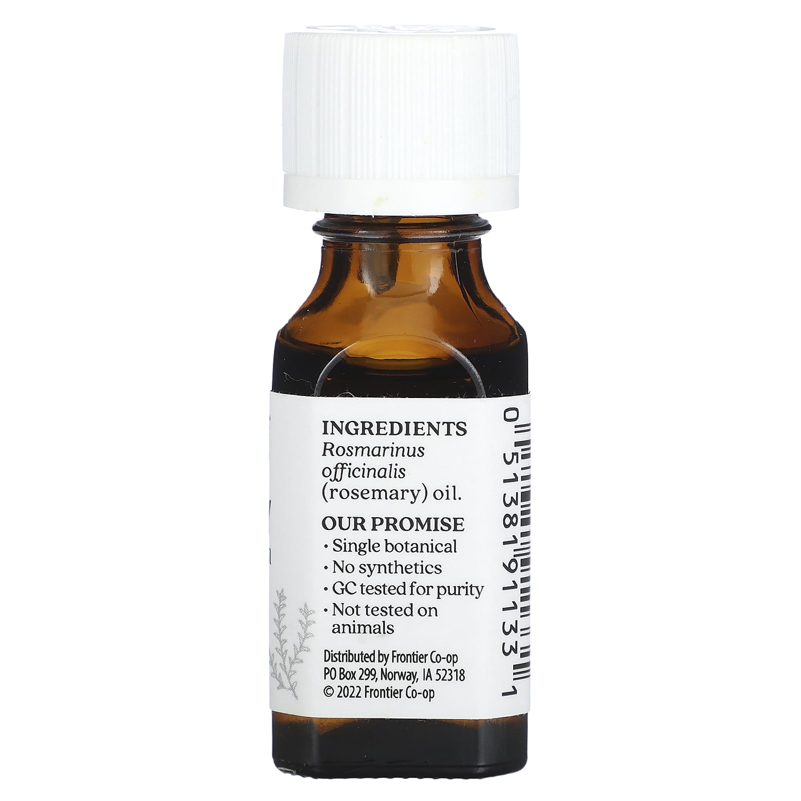 Aura Cacia, Pure Essential Oil, Rosemary, 0.5 fl oz (15 ml)