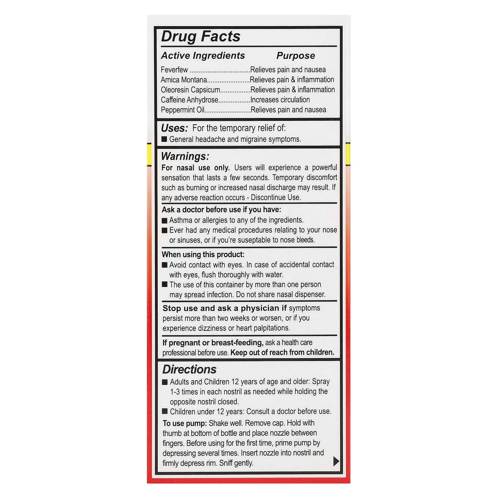 Greensations, Sinus Plumber™, Headache Nasal Spray, 1 fl oz (30 ml)