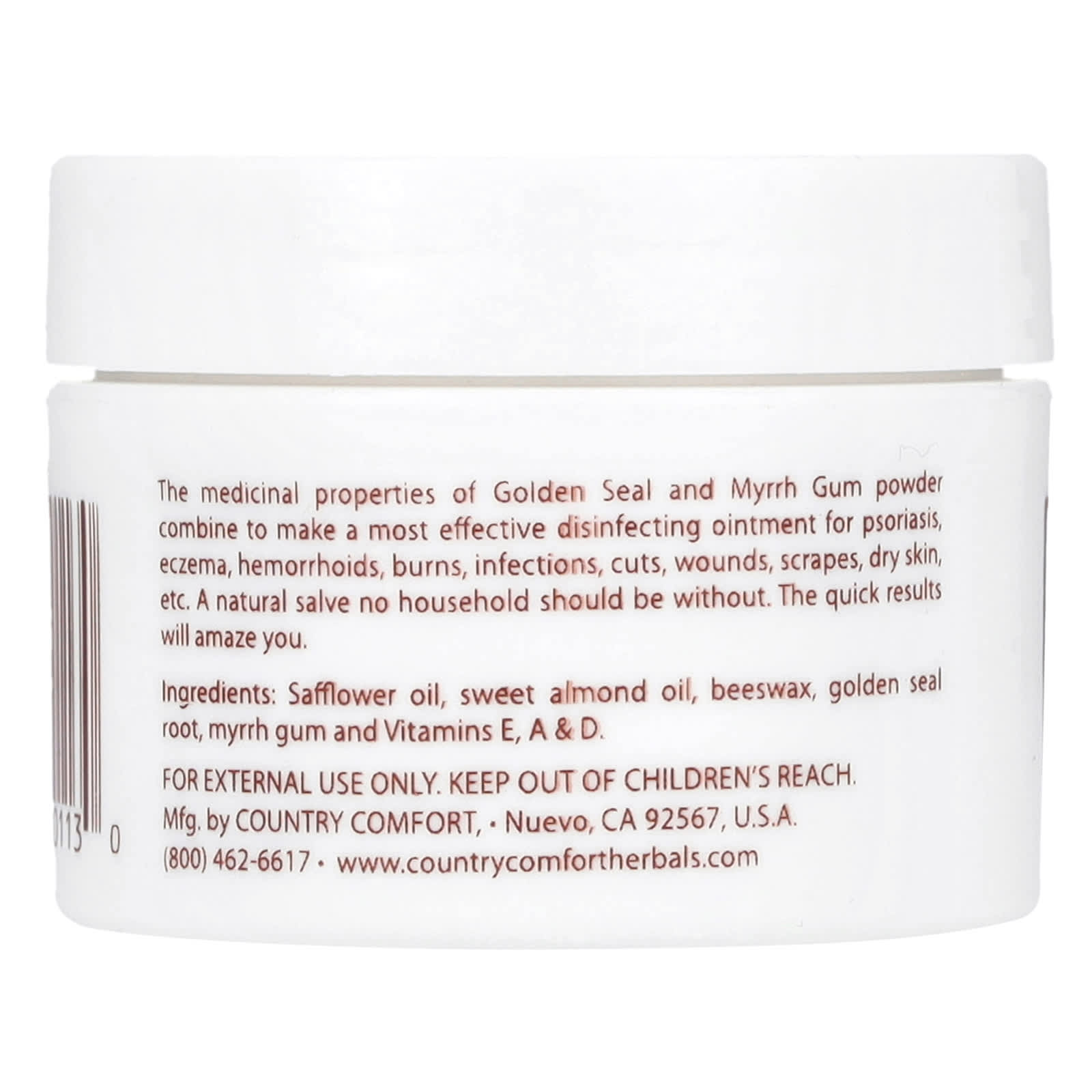 Country Comfort, Herbal Savvy, Golden Seal-Myrrh, 1 oz (28 g)