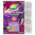 Nature's Way, Umcka®, Cold + Flu Relief Chewables, Ages 6+, Orange, 20 Tablets