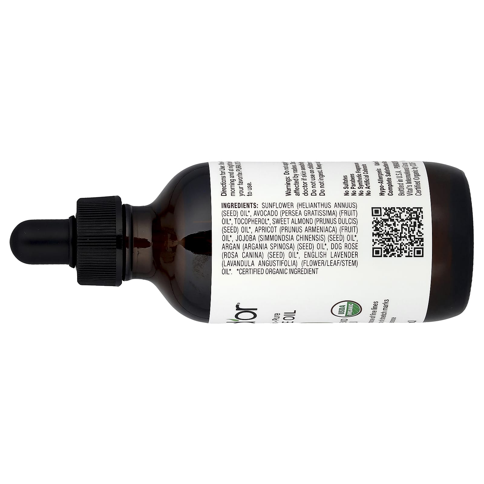 Pura D'or, Vitamin E Oil, 4 fl oz (118 ml)
