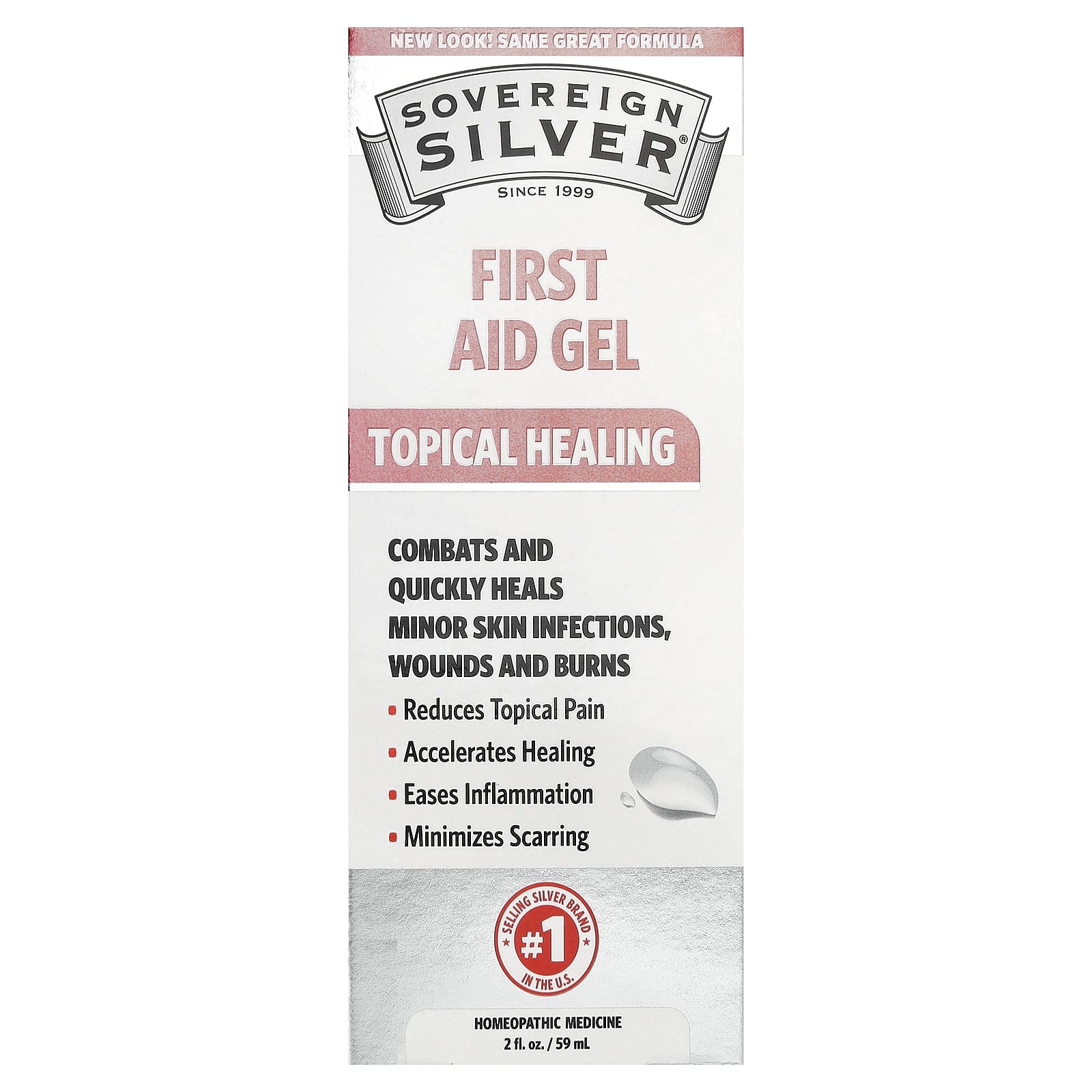 Sovereign Silver, First Aid Gel, 2 fl oz (59 ml)