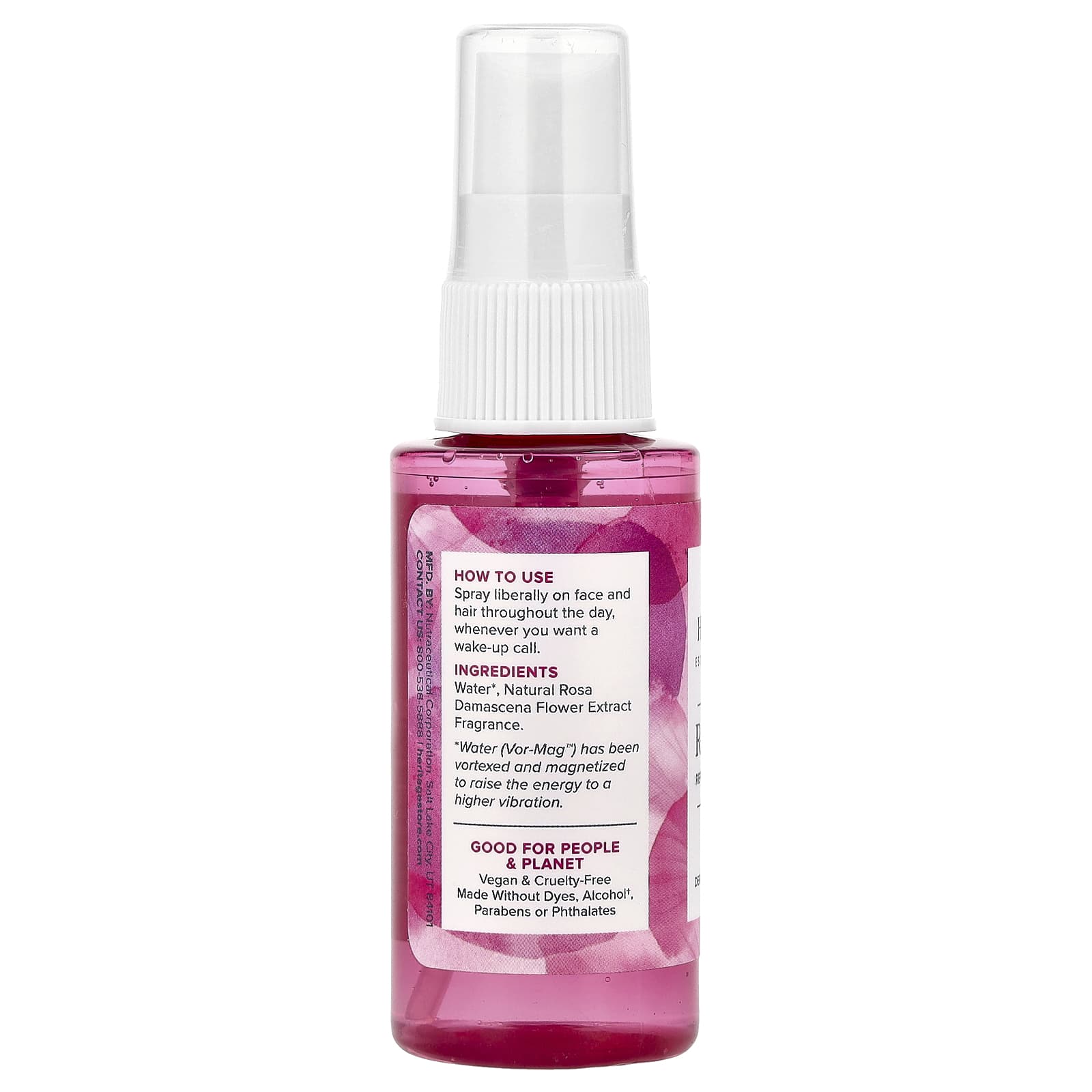 Heritage Store, Rosewater, Refreshing Facial Mist, 2 fl oz (59 ml)