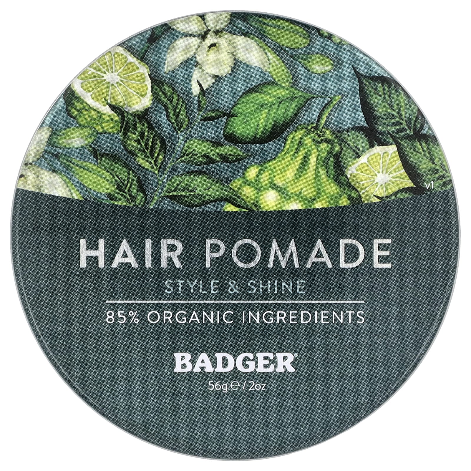 Badger, Hair Pomade, For All Hair, Vanilla & Bergamot, 2 oz (56 g)